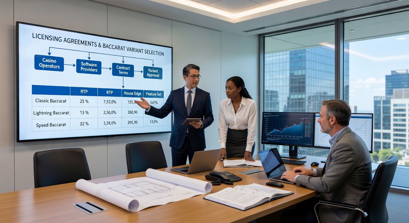Globale Marktdarstellung mit Fokus auf Baccarat-Lizenzen und Softwareintegration