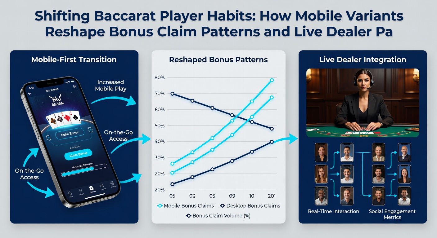 Live-Dealer-Tisch mit mobilen Spielern und angepasstem Pacing in Baccarat-Sessions